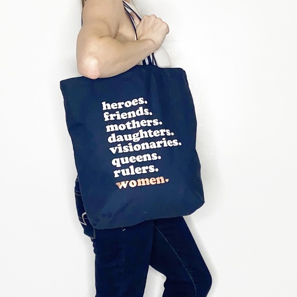 Old Navy Handbags - Old Navy Feminist Girl Power Bag